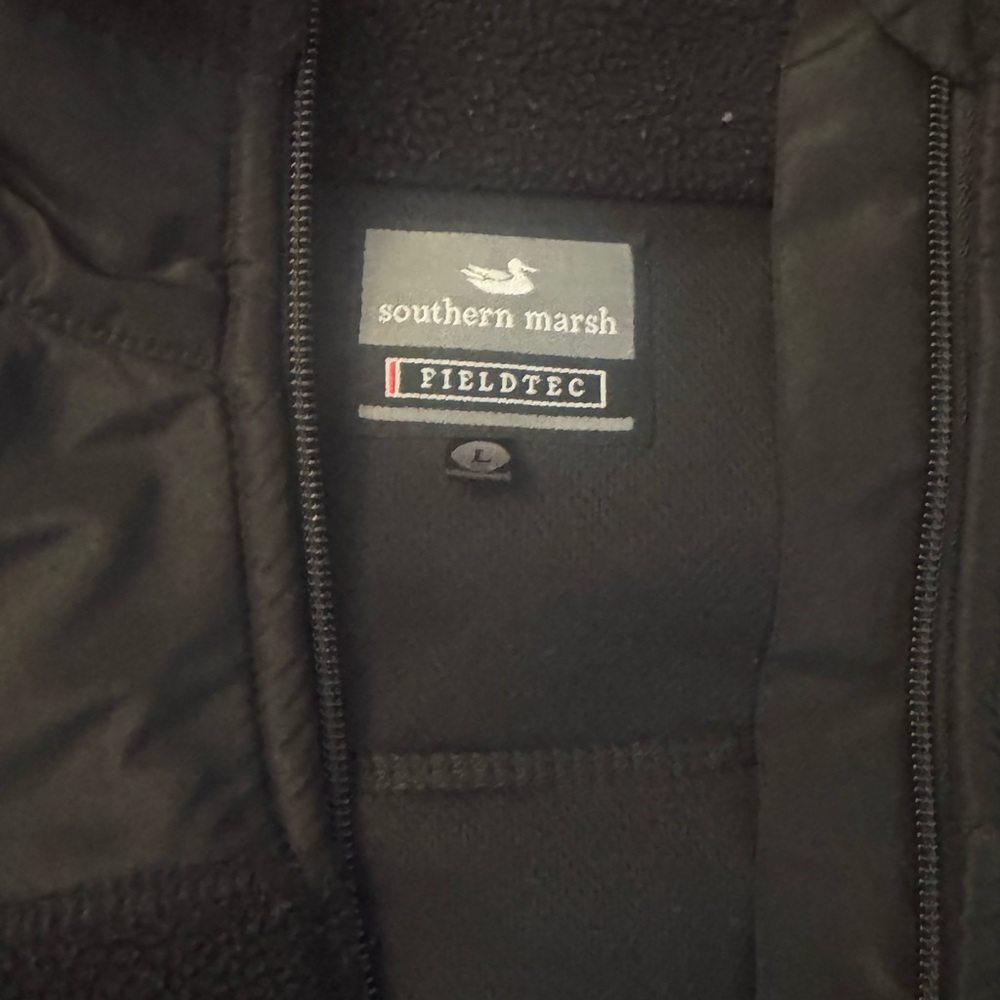 Southern Marsh Black Softshell Jacket Large - image 3